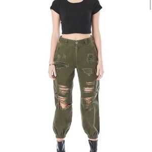 Carmar Army Green Joggers